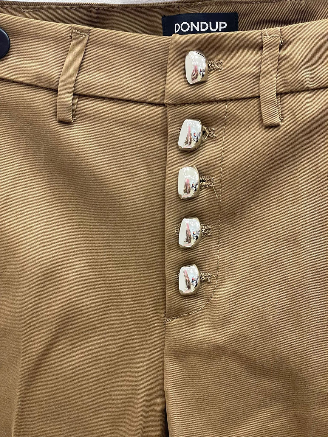 Pantalone a sigaretta elegante -Dondup color cammello