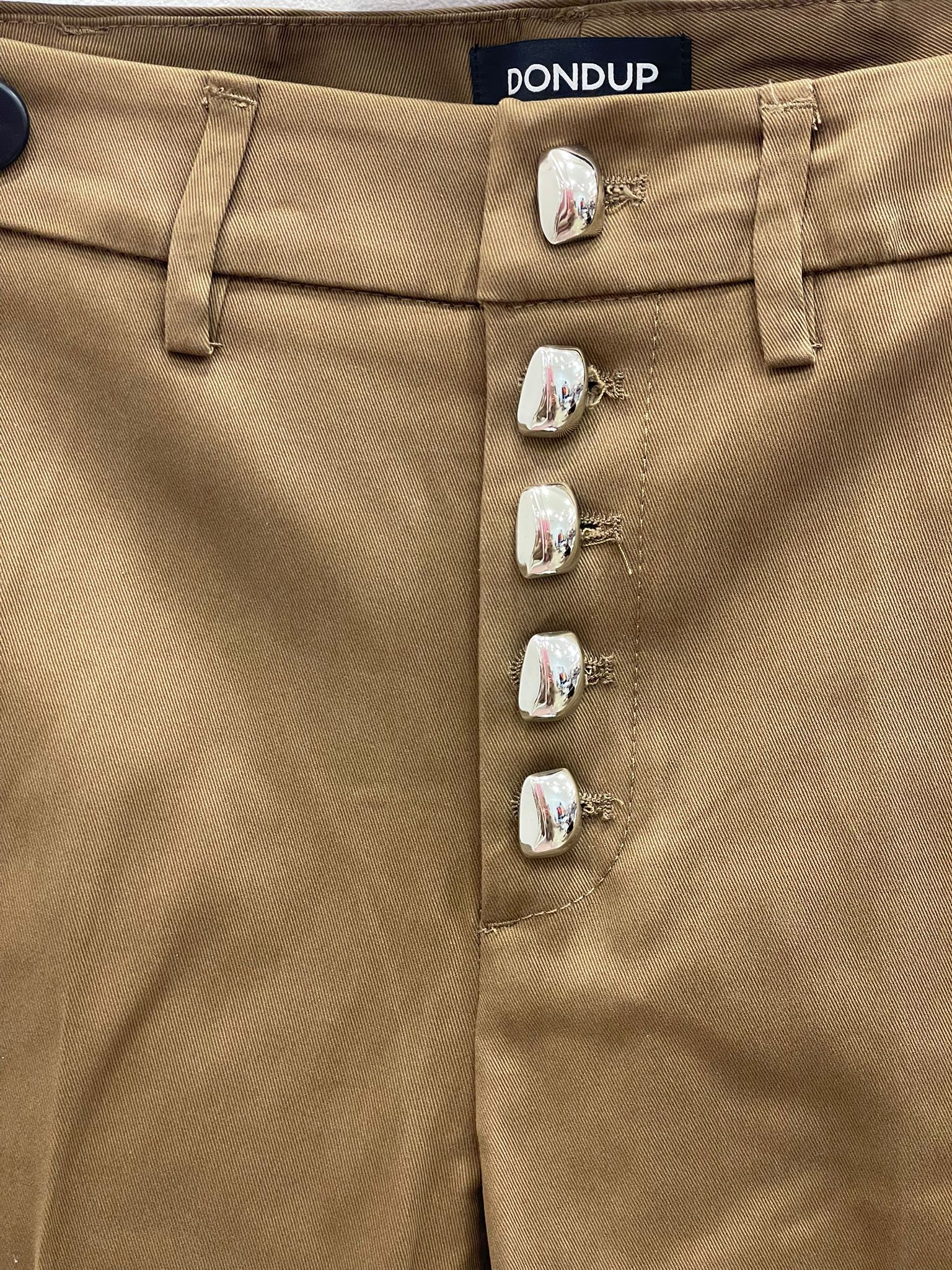Pantalone a sigaretta elegante -Dondup color cammello