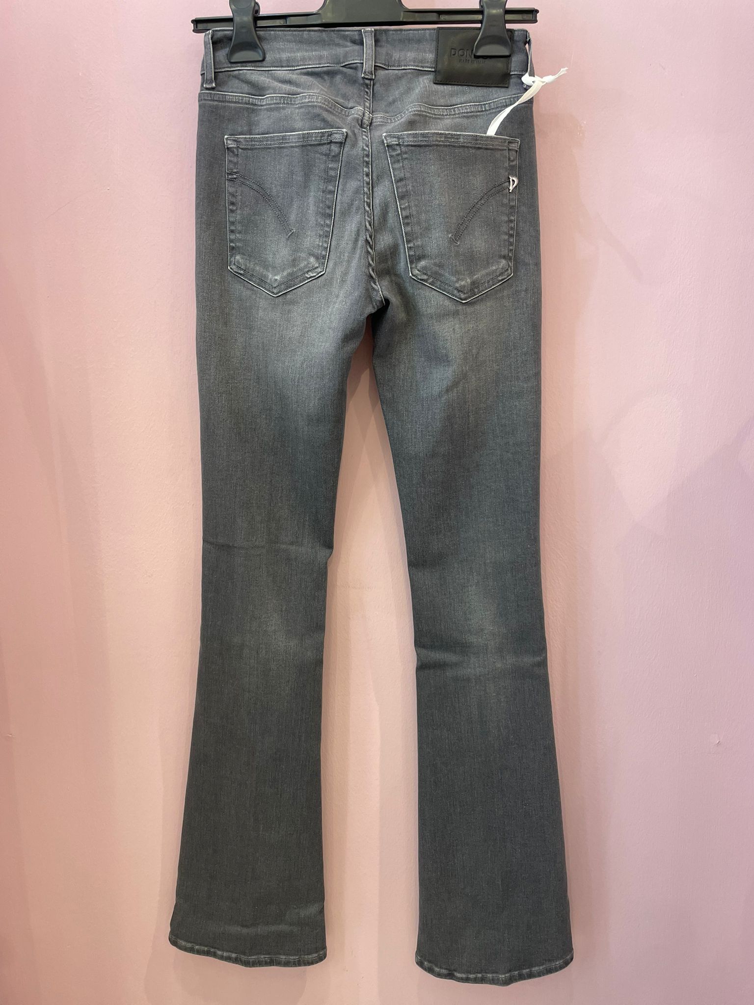 Jeans a zampa grigio -Dondup