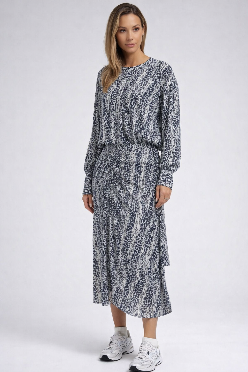 Abito lungo Dondup animalier