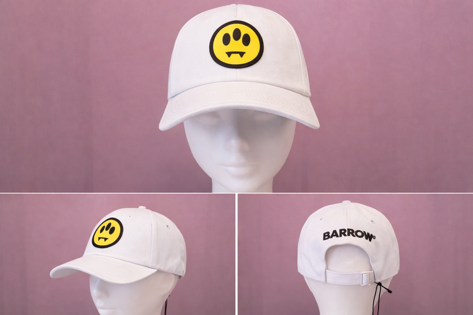 Cappello Barrow con visiera Bianco