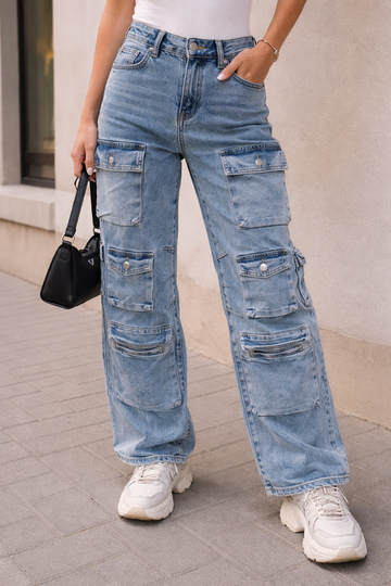 Jeans con tasconi Front Street