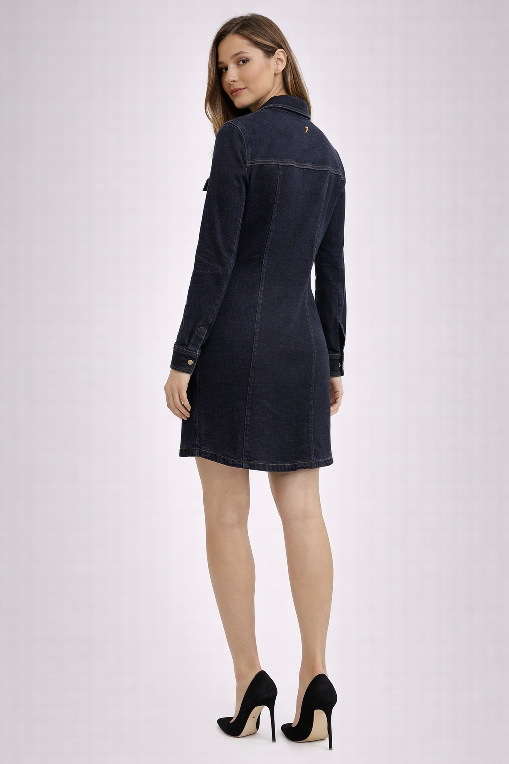 Abito camicia in denim Dondup