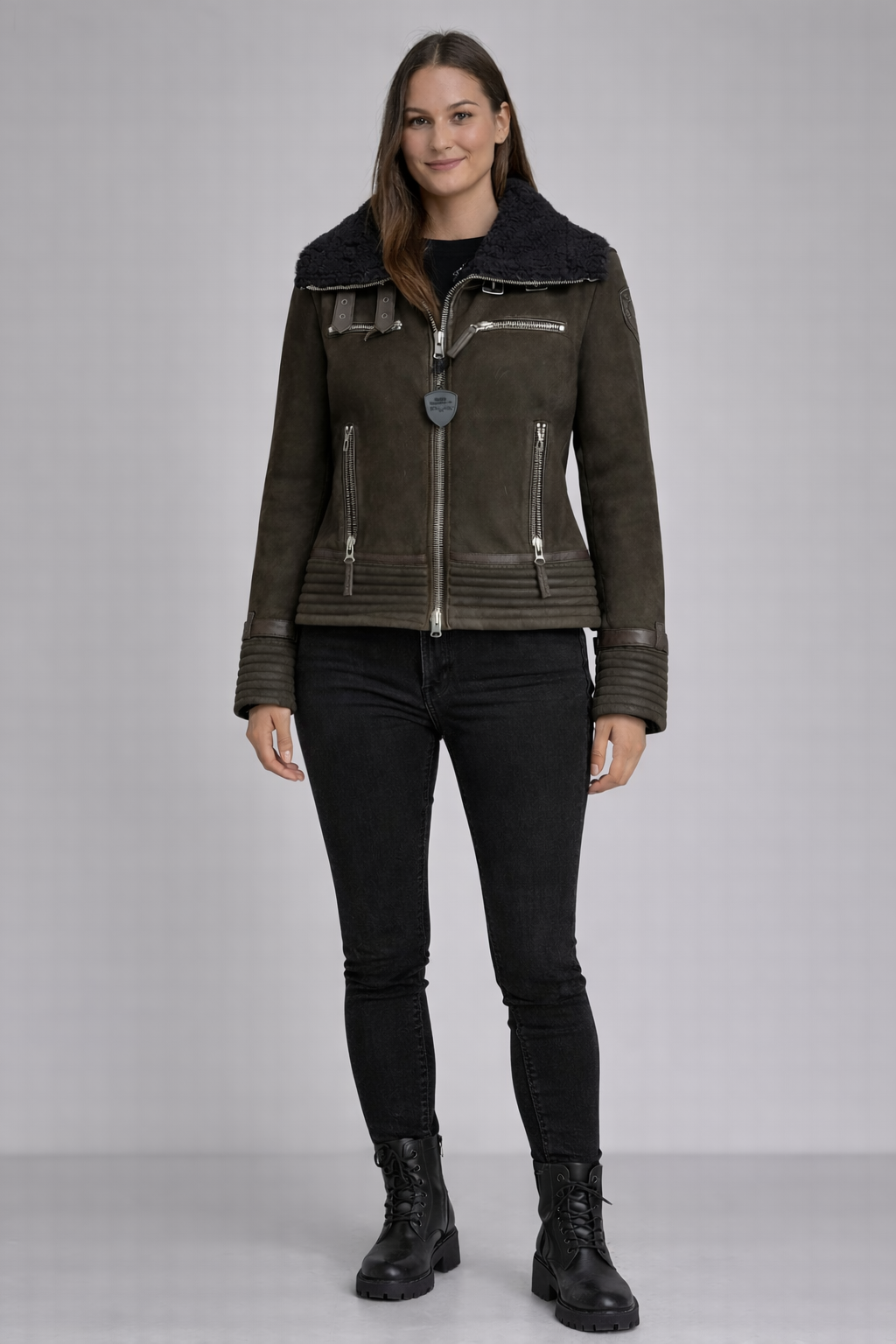 Giubbino Blauer Donna
