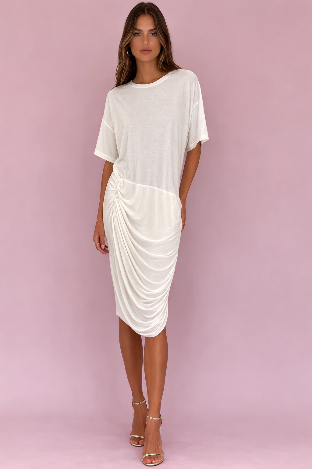Abito Dondup drappeggiato
