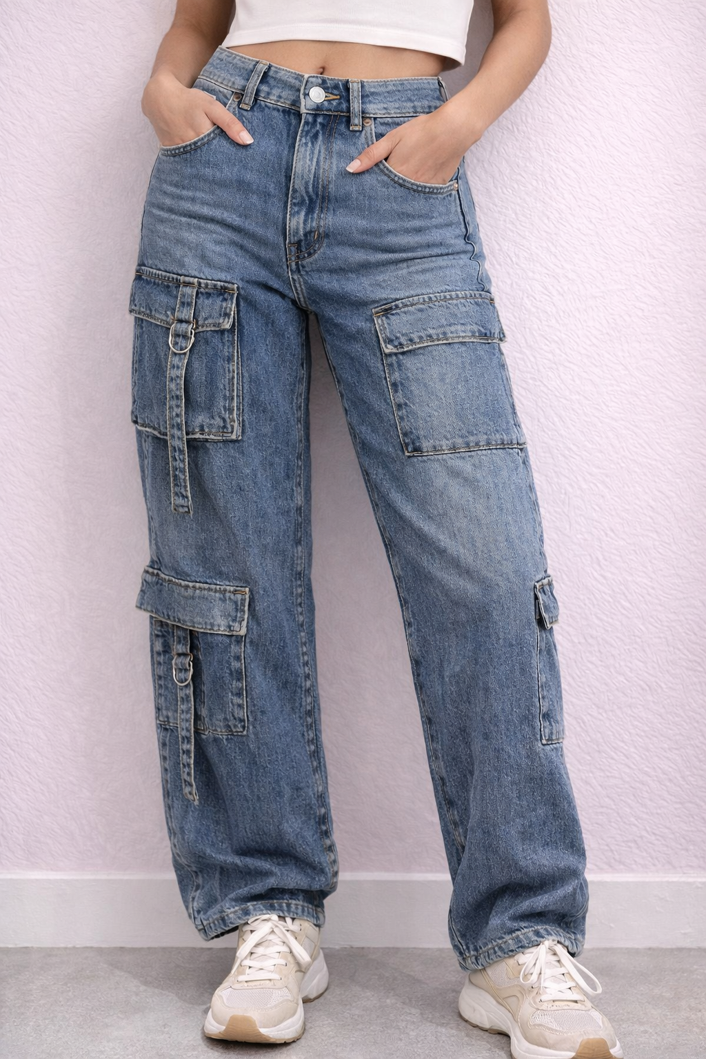 Jeans cargo Vicolo