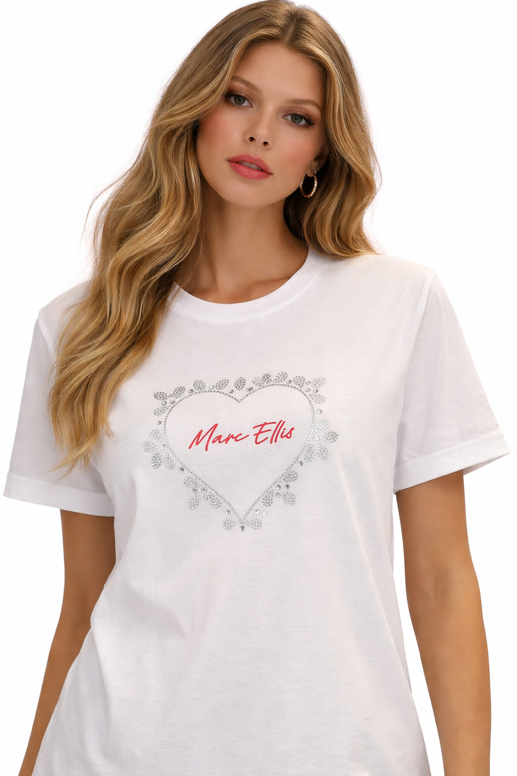 T-shirt bianca marc ellis  Firenze