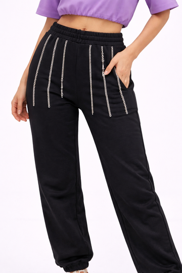 Pantalone Gaëlle nero
