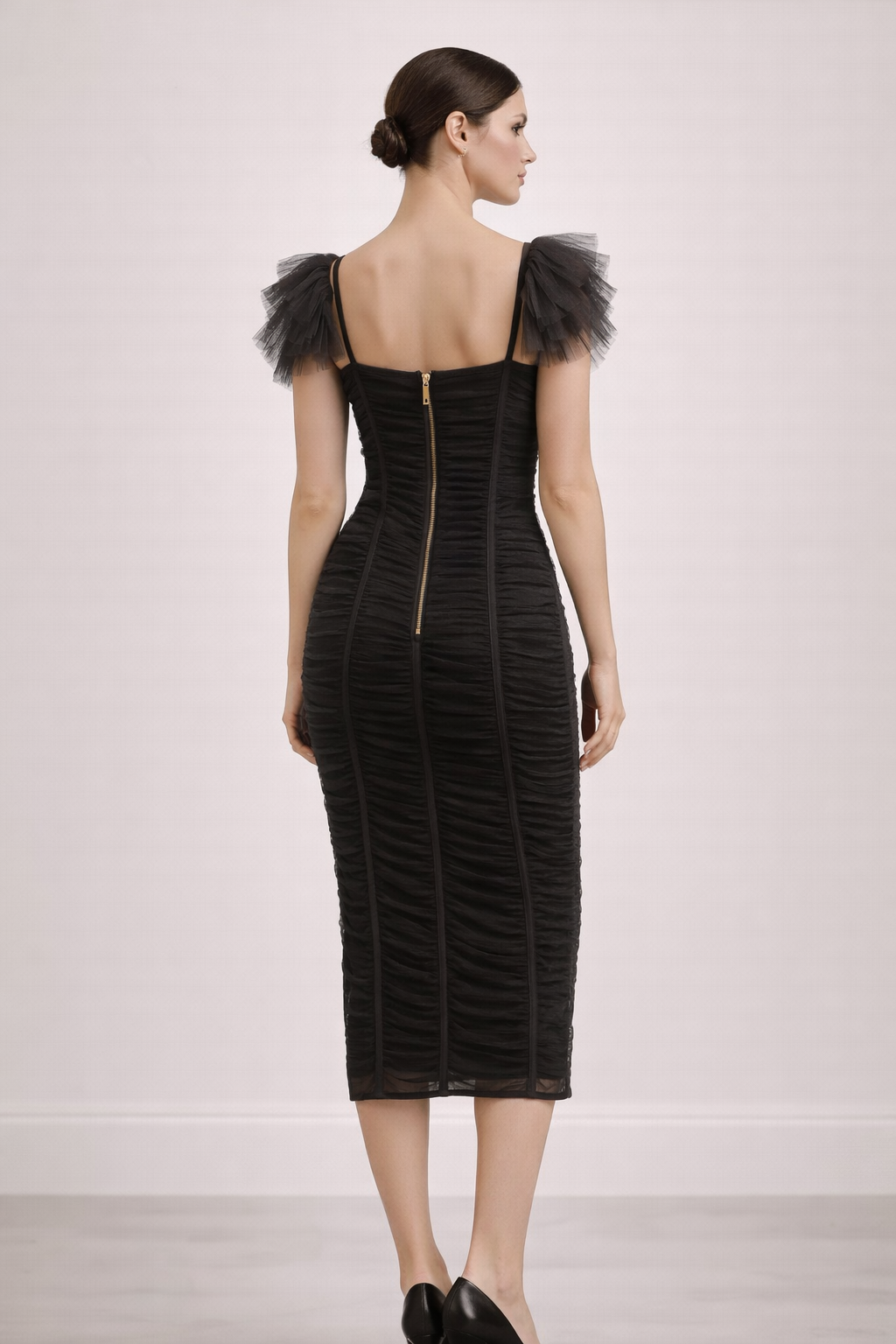 Vestito nero brand Elisabetta Franchi