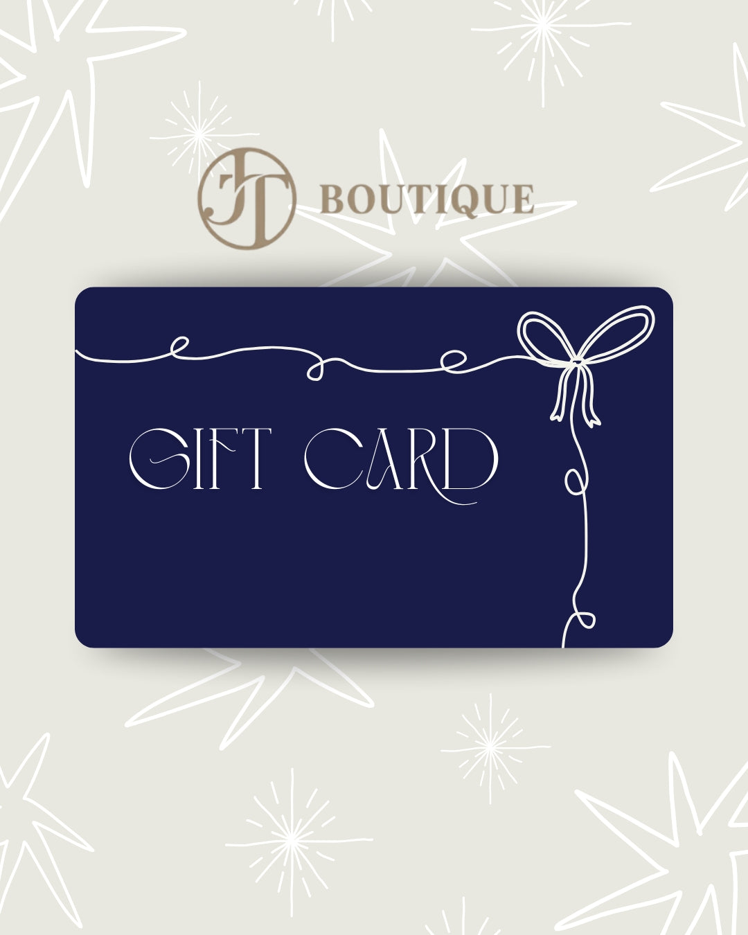 Gift card JT Boutique