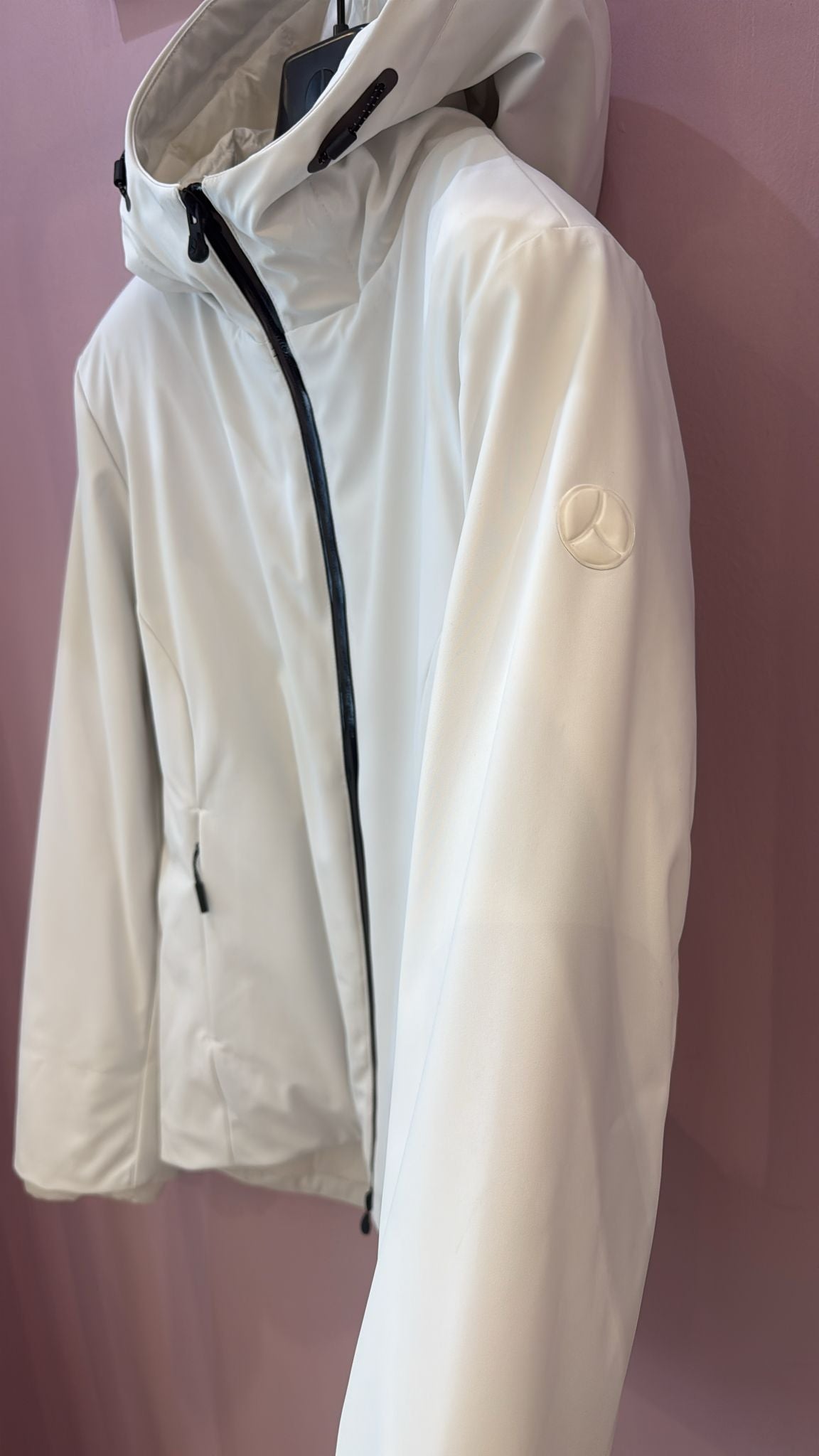Giubbino Donna People of Shibuya YAR con Cappuccio – Bianco