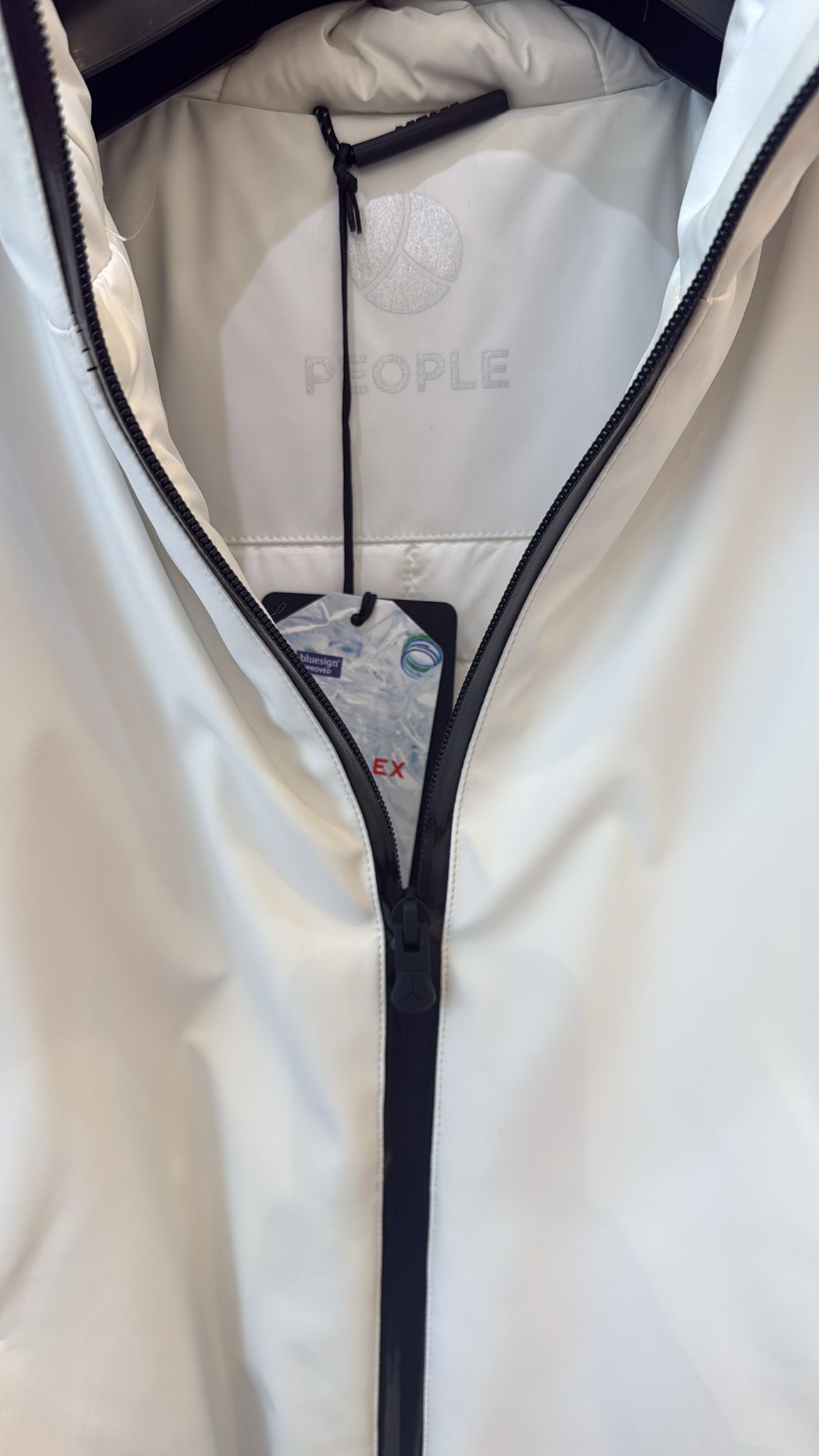 Giubbino Donna People of Shibuya YAR con Cappuccio – Bianco