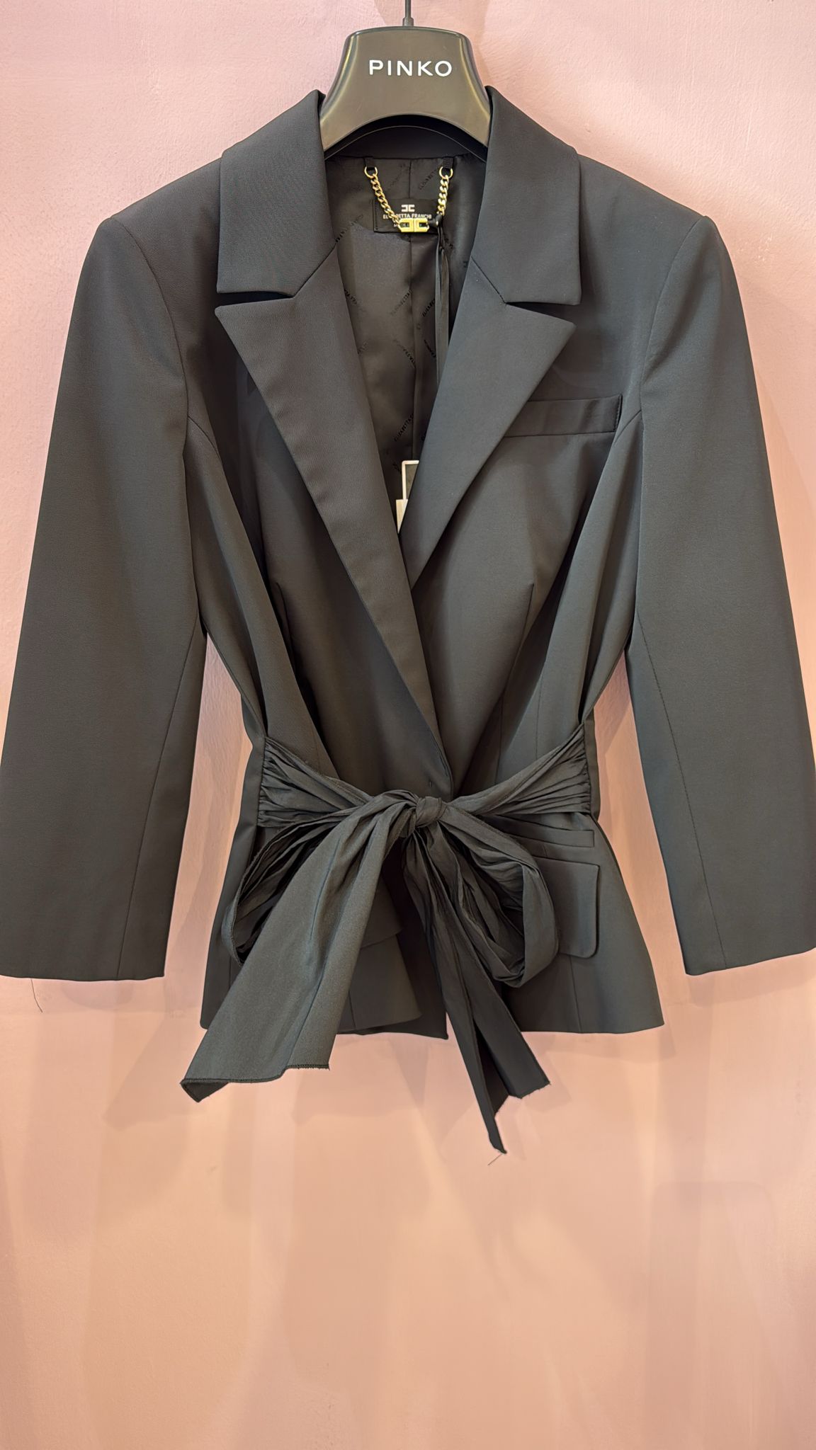 Giacca Elisabetta Franchi con cintura