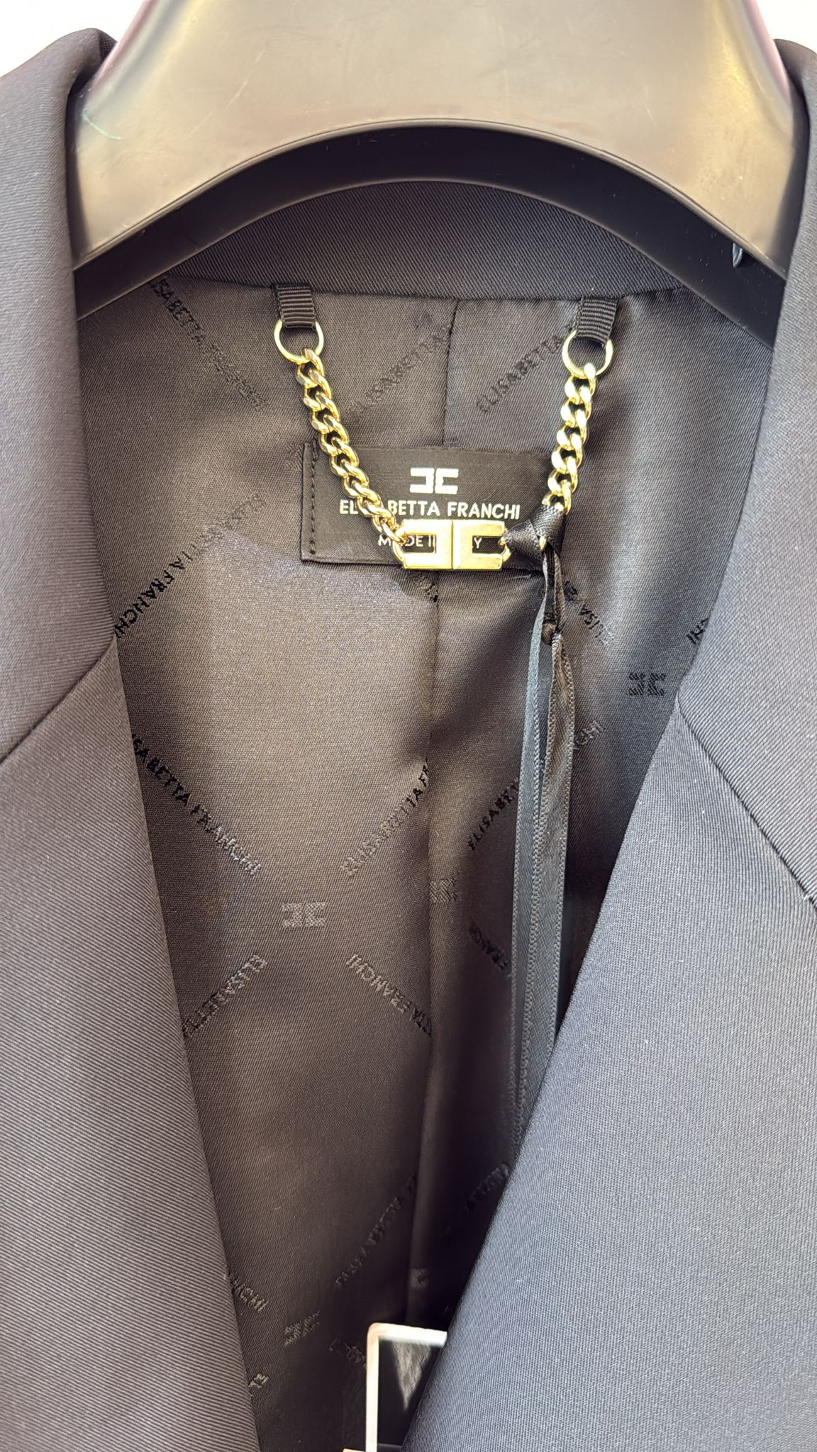 Giacca Elisabetta Franchi con cintura
