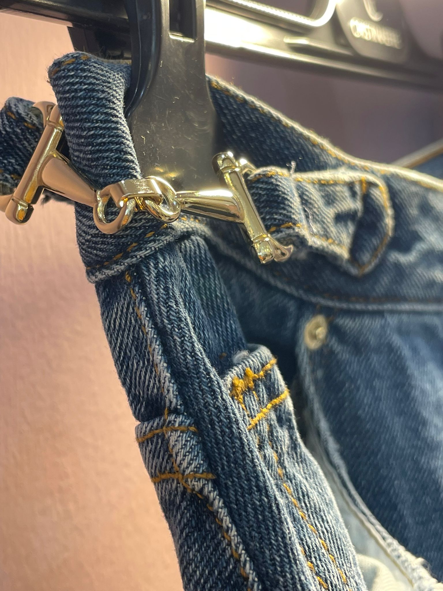 Gonna vicolo in denim