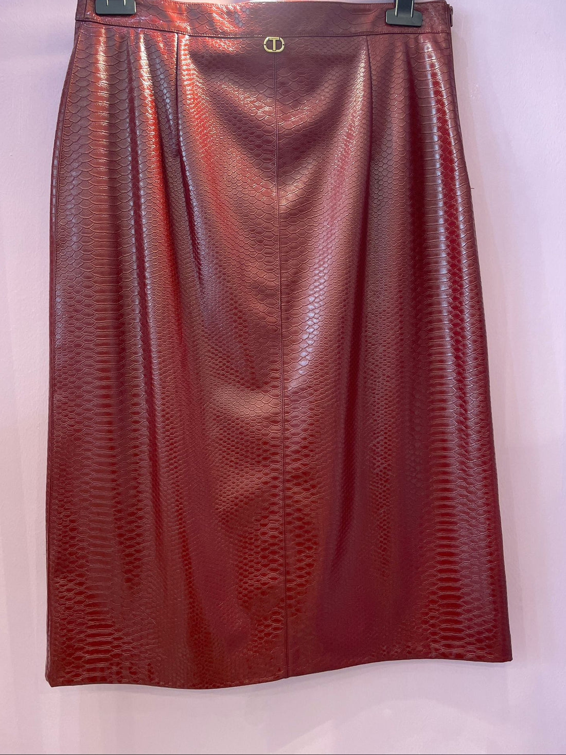 Gonna in pelle longette  Twinset