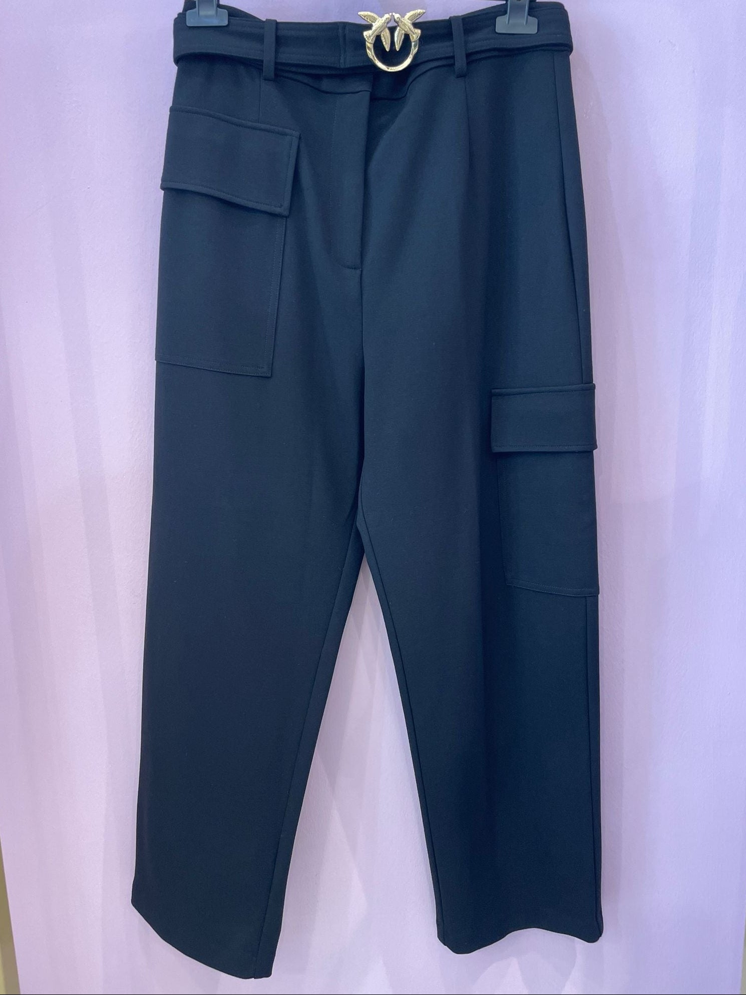 Pantalone con tasconi e cinta removibile Pinko
