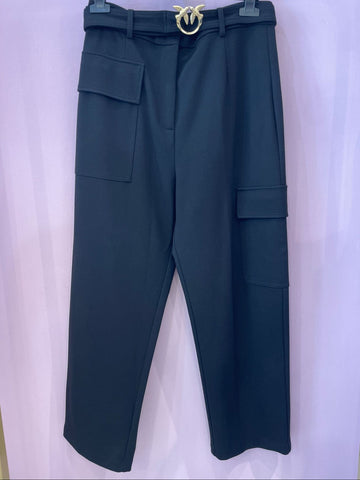 Pantalone con tasconi e cinta removibile Pinko