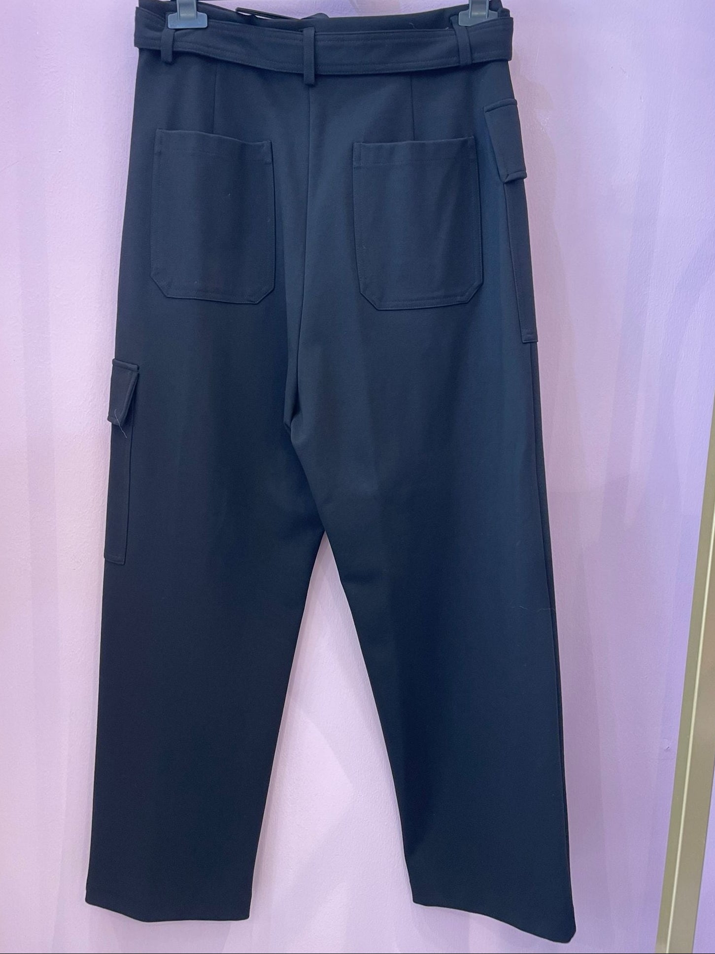 Pantalone con tasconi e cinta removibile Pinko