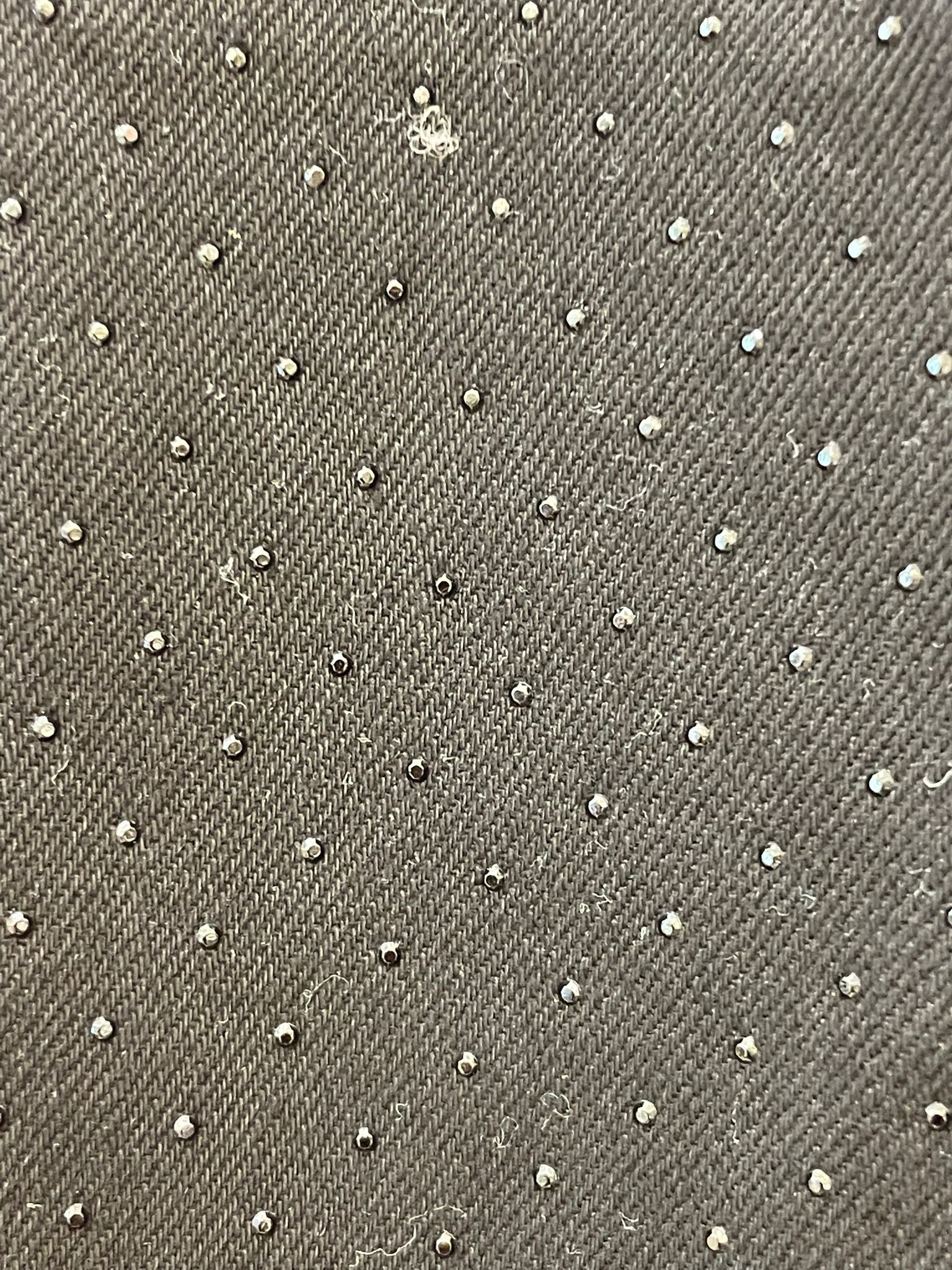 Jeans neri Dondup con strass