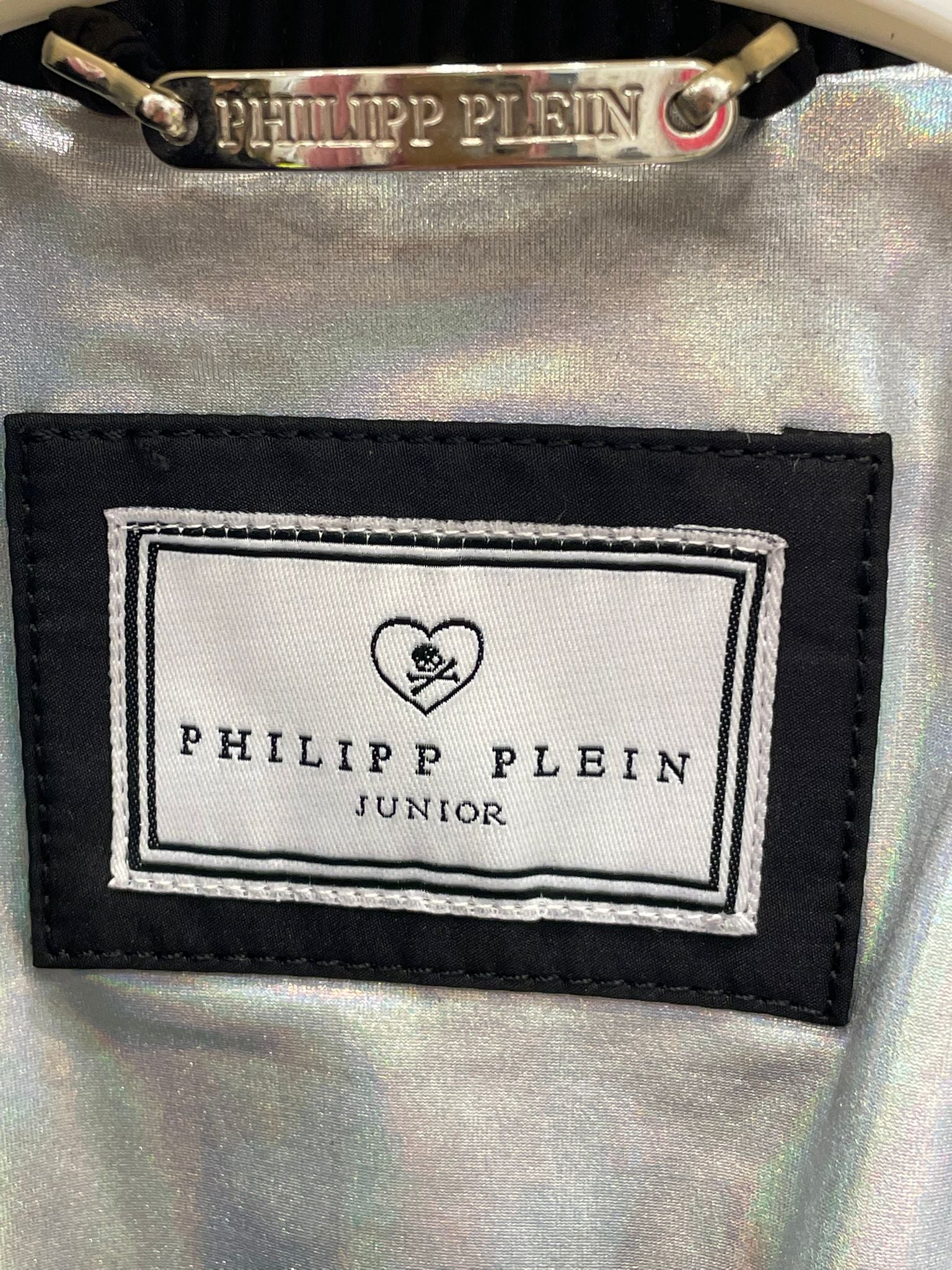 Bomber nylon Crystal Philipp Plein bimbo/a