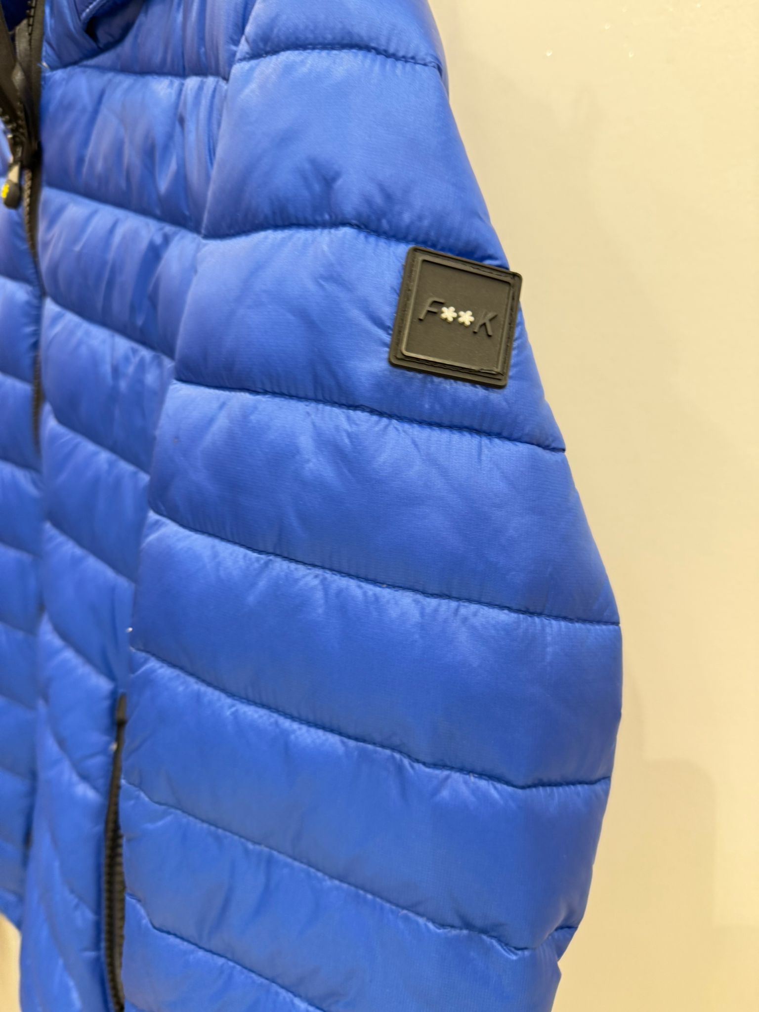 Giubbino fuck Blu e Bianco
