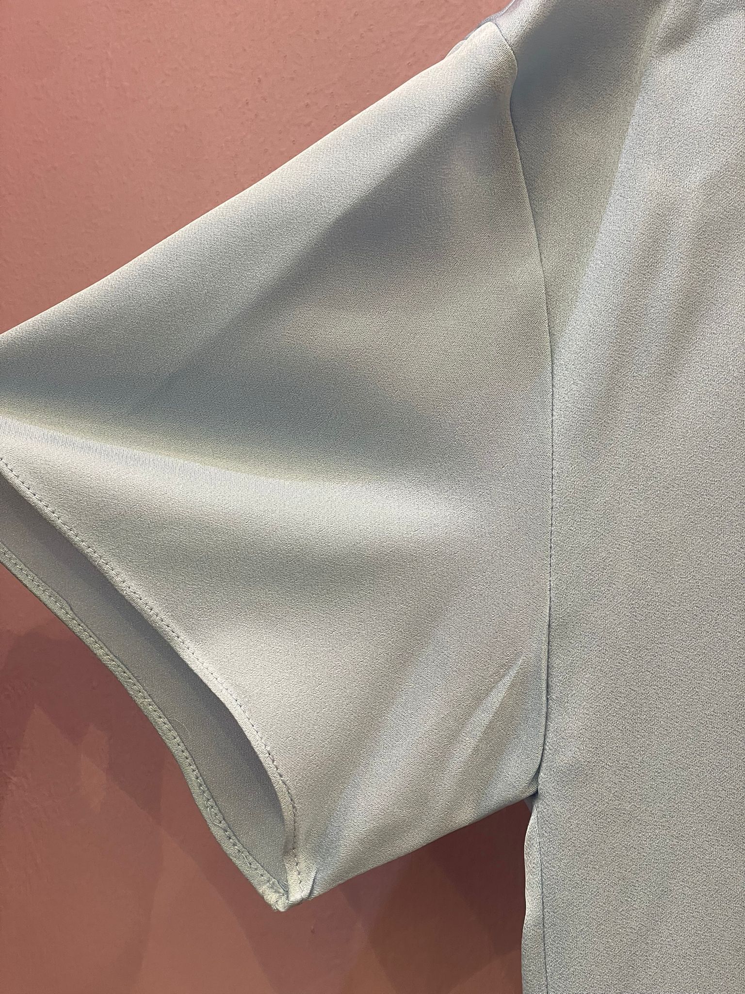 Vestito ELEH  celeste in maglia lungo