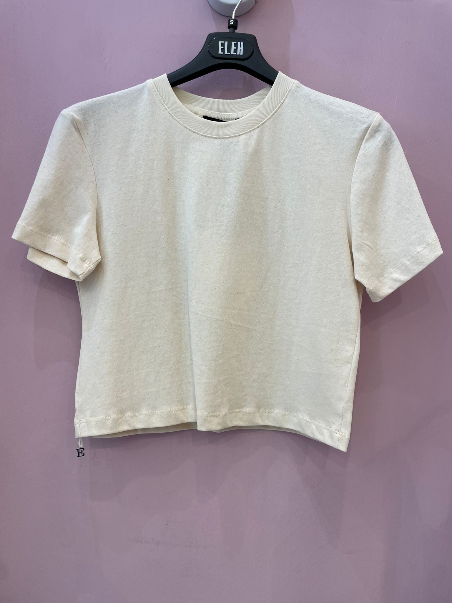 T-shirt crema ELEH