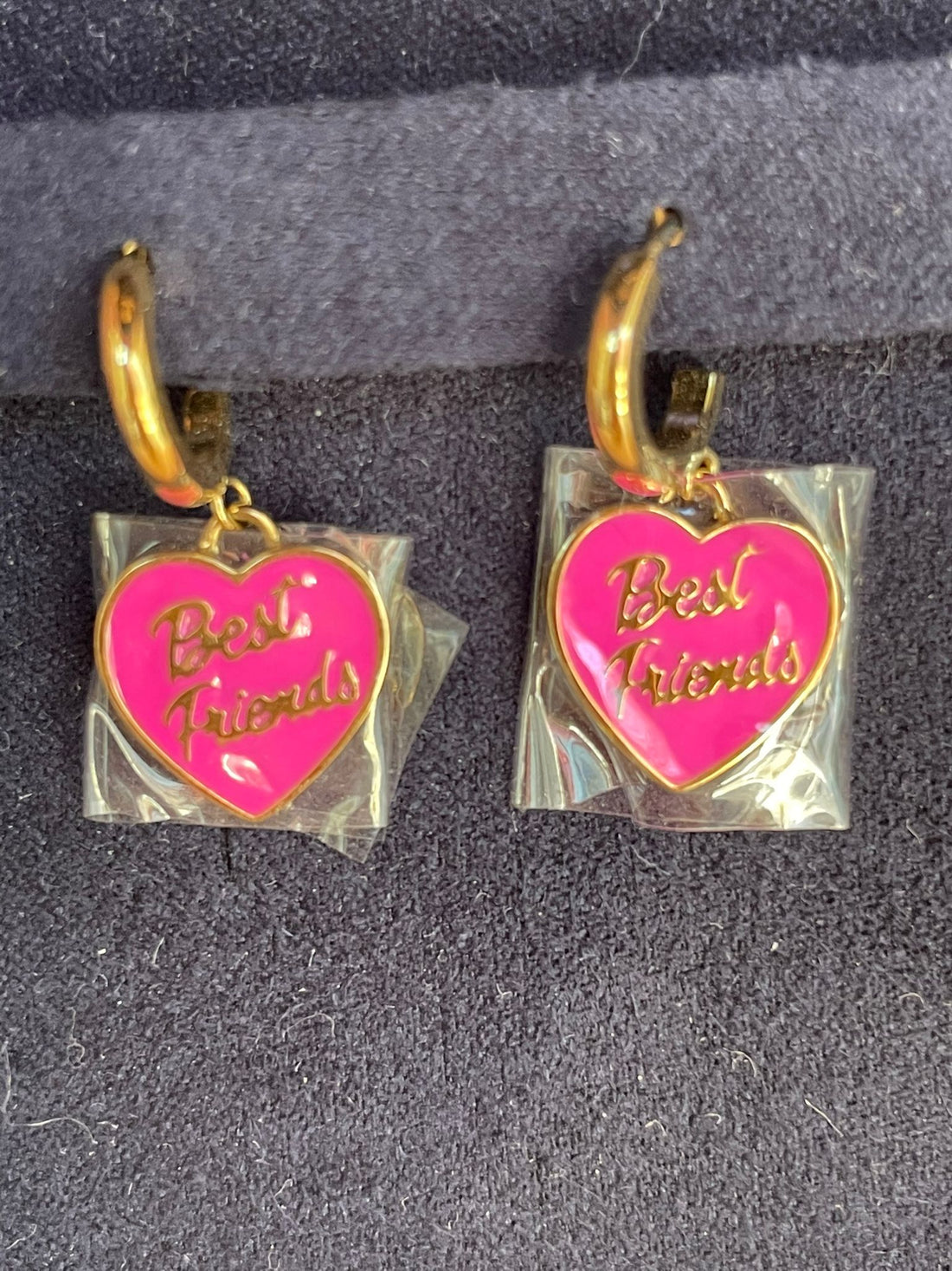 Orecchini a cuore chiara ferragni “best friends”