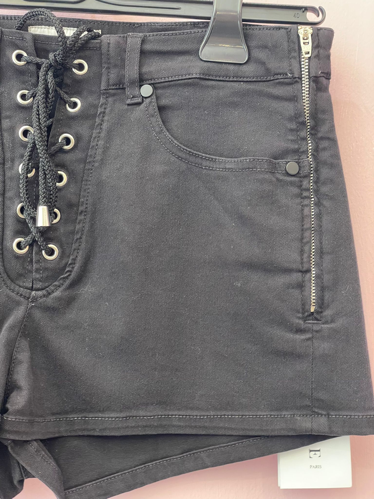 Pantaloncino nero Gaelle