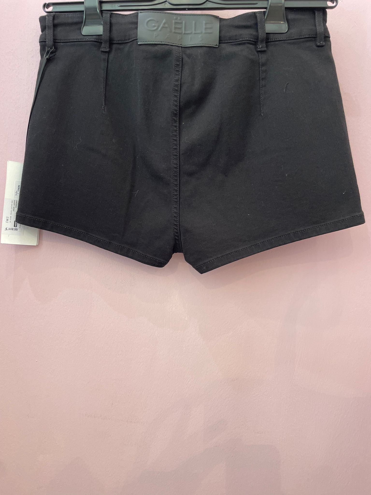 Pantaloncino nero Gaelle