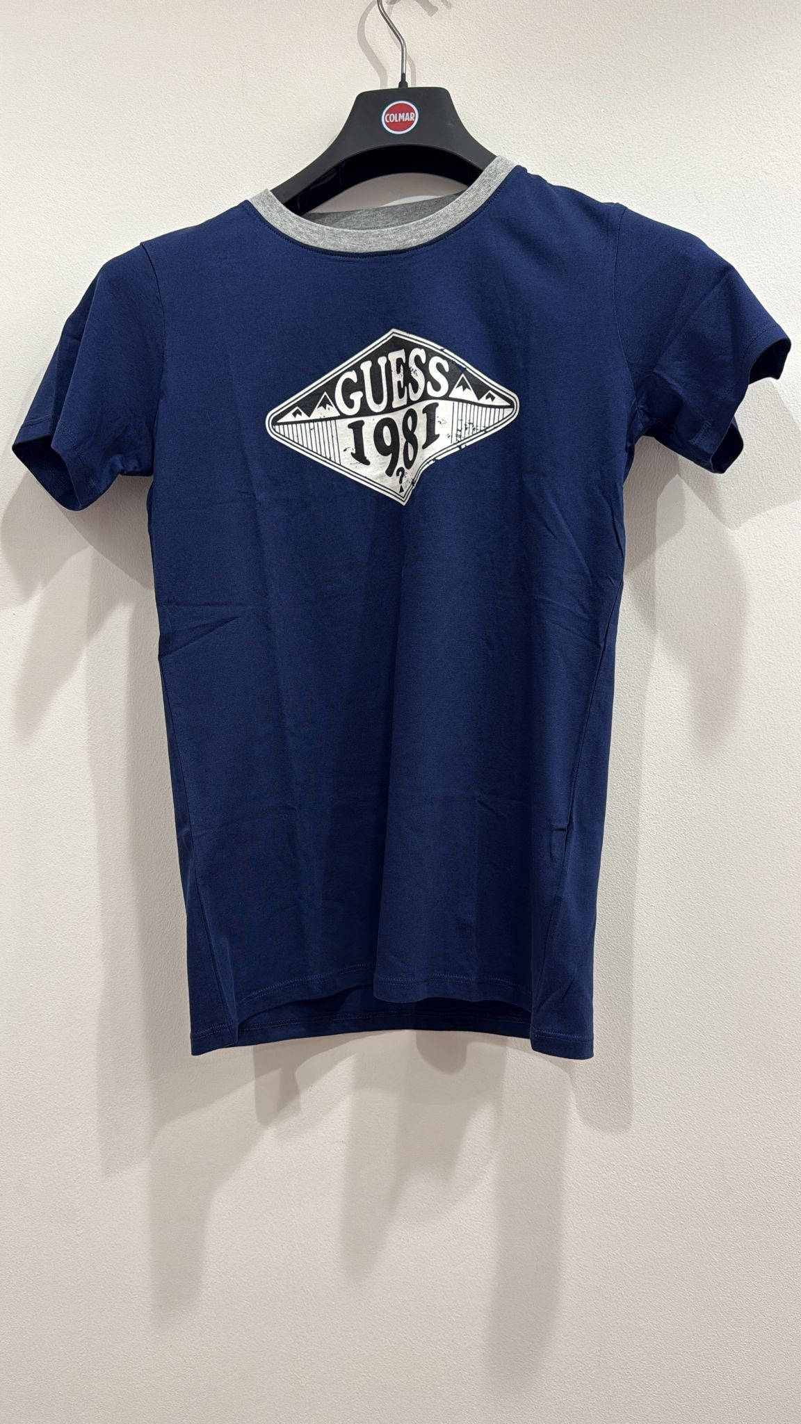 T-shirt bambino Guess blu