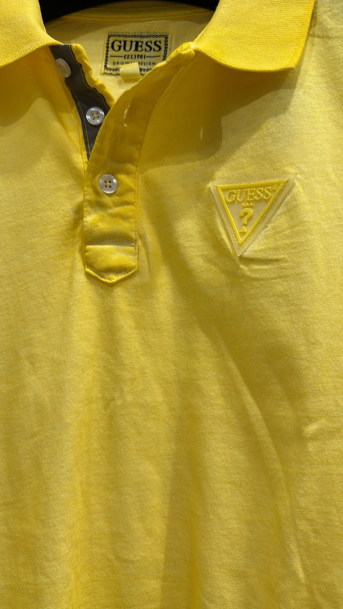 Polo bambino Guess gialla