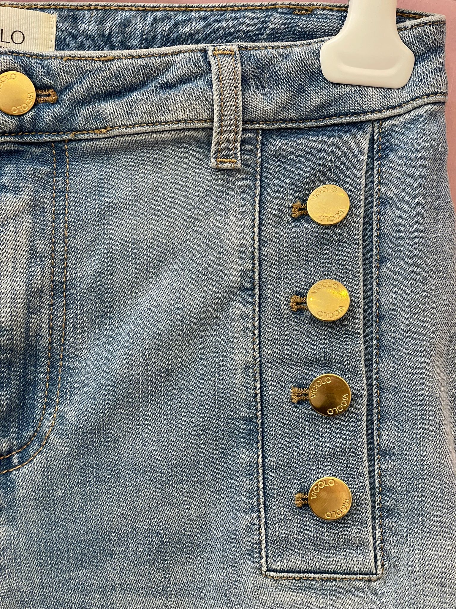 Jeans giudith light a palazzo Vicolo