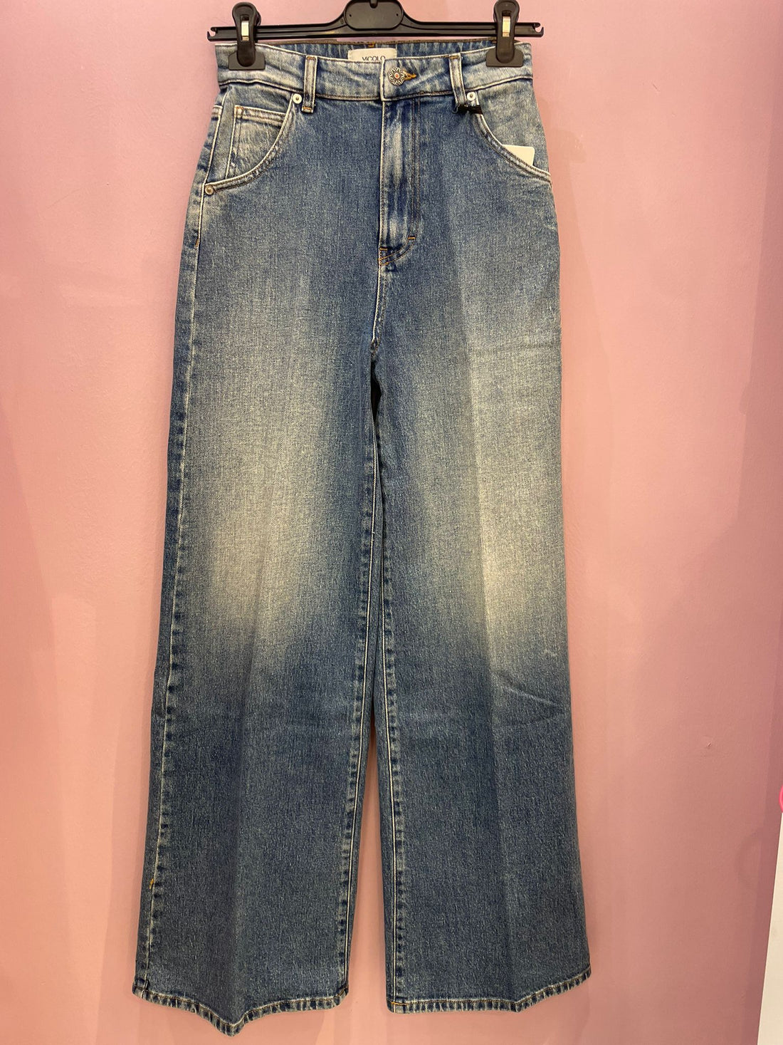 Jeans Nancy a palazzo Vicolo