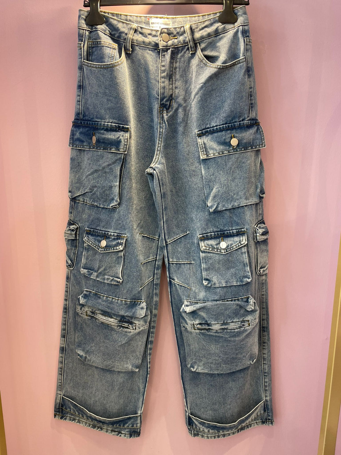Jeans con tasconi Front Street