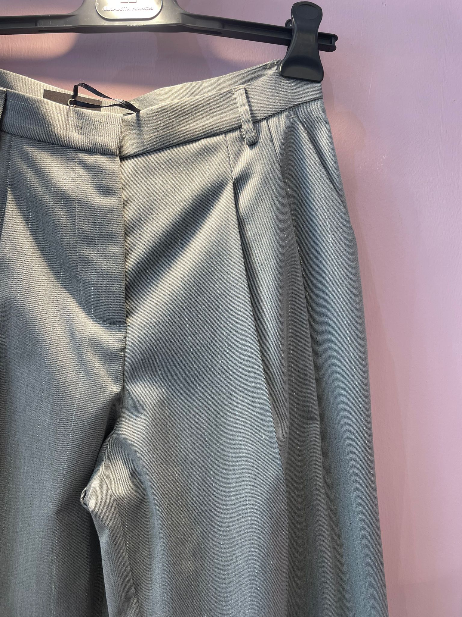 Pantalone gessato Cristina effe