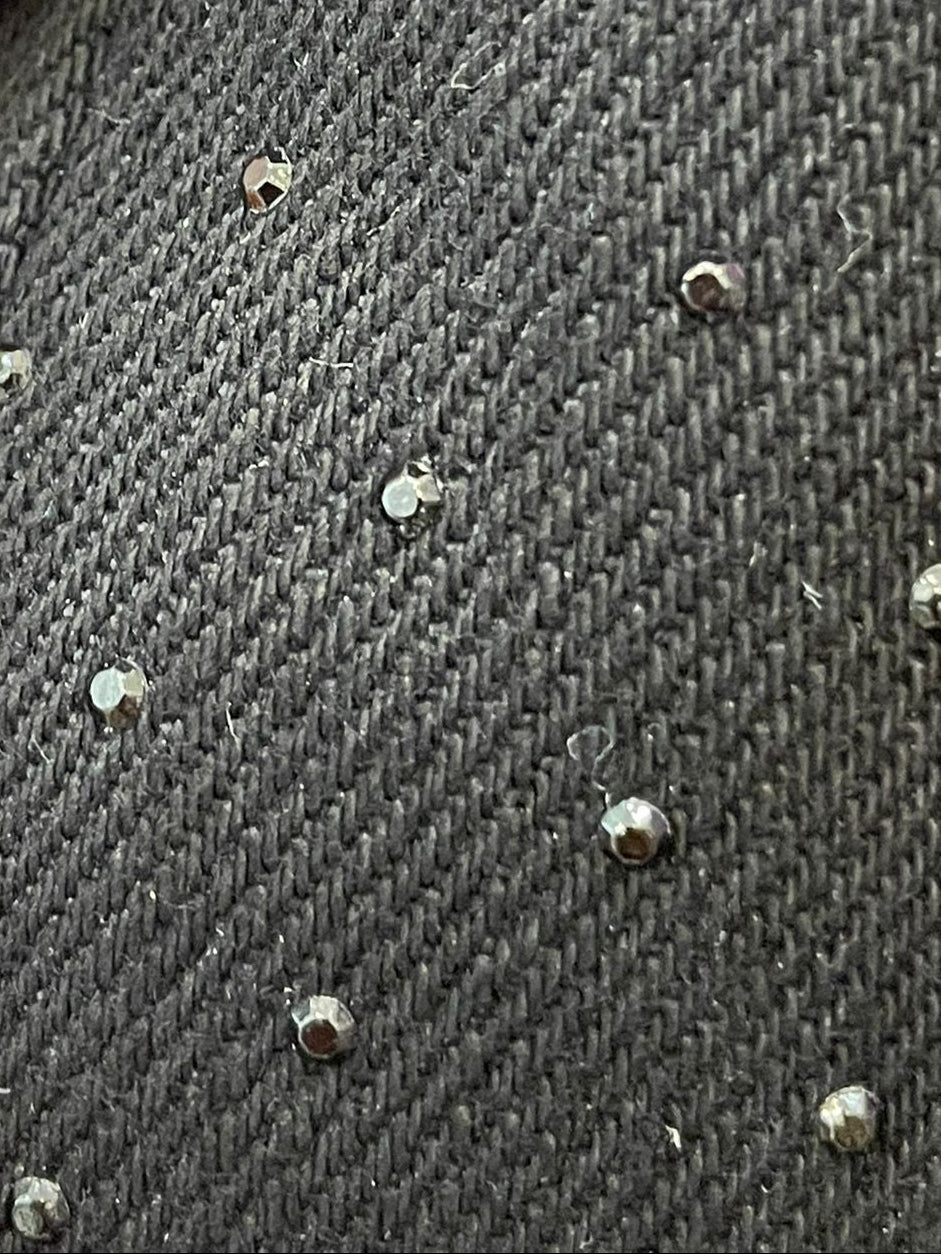 Jeans neri Dondup con strass