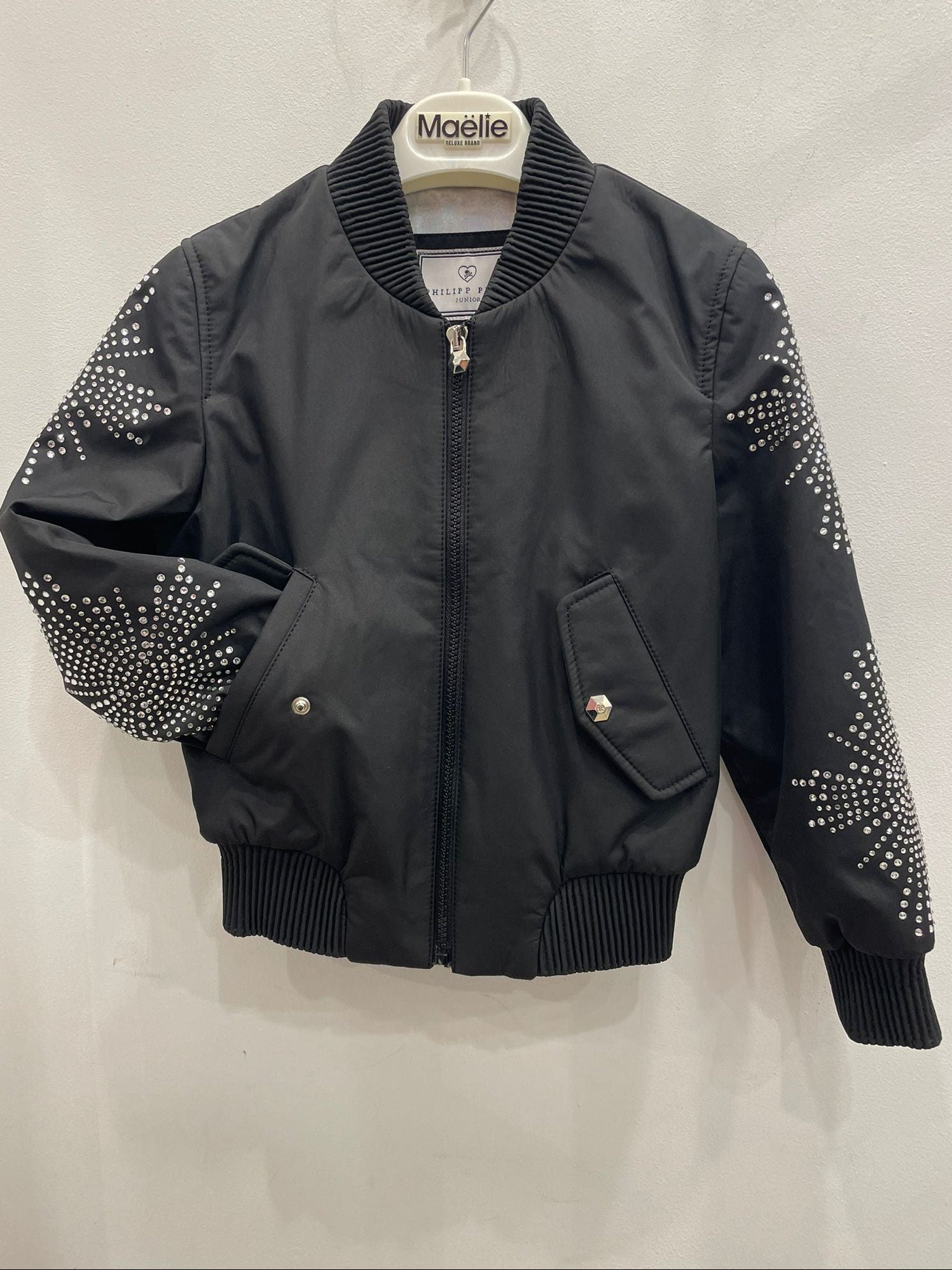 Bomber nylon Crystal Philipp Plein bimbo/a