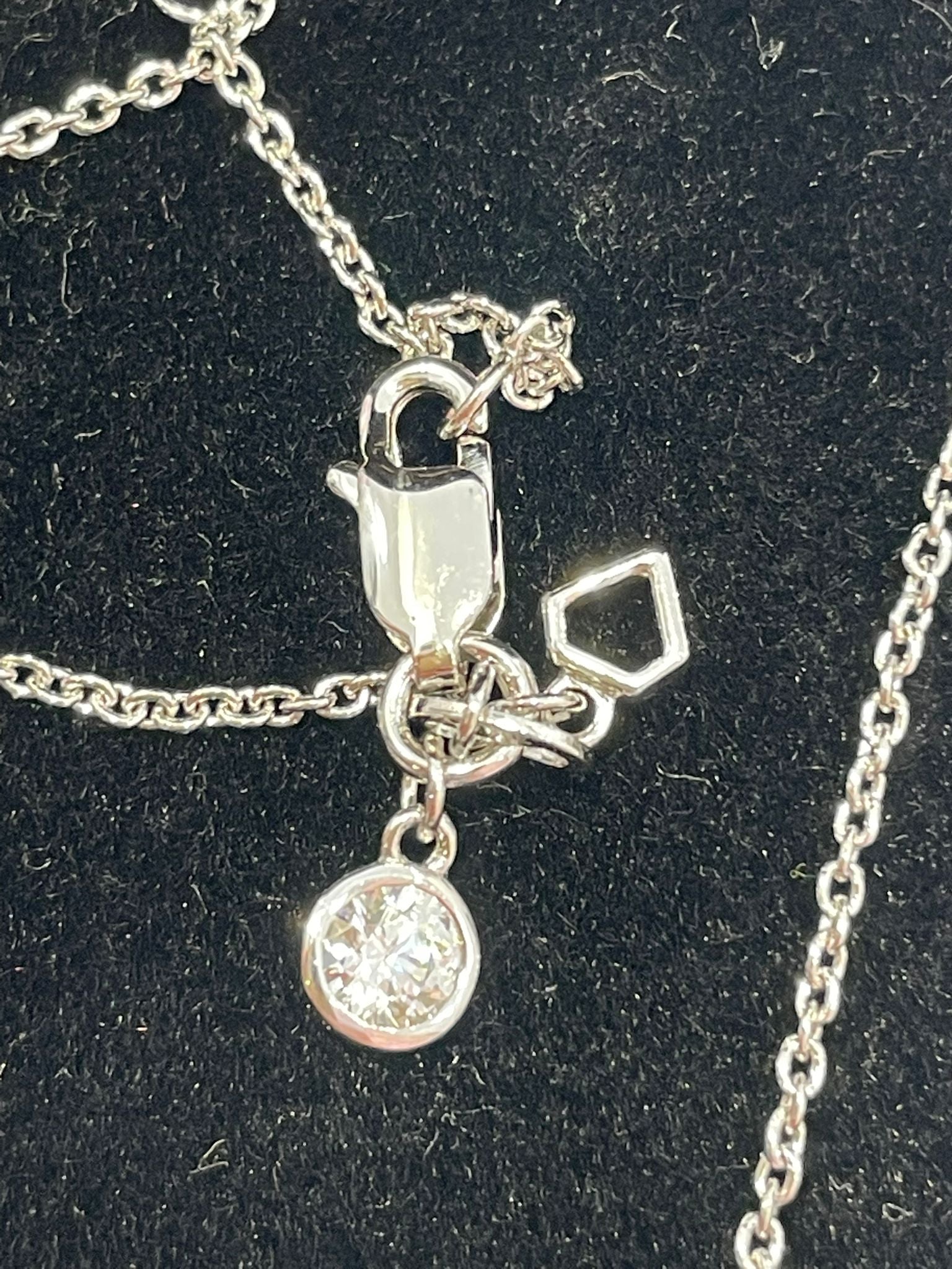 Collana diamonfiore con perla