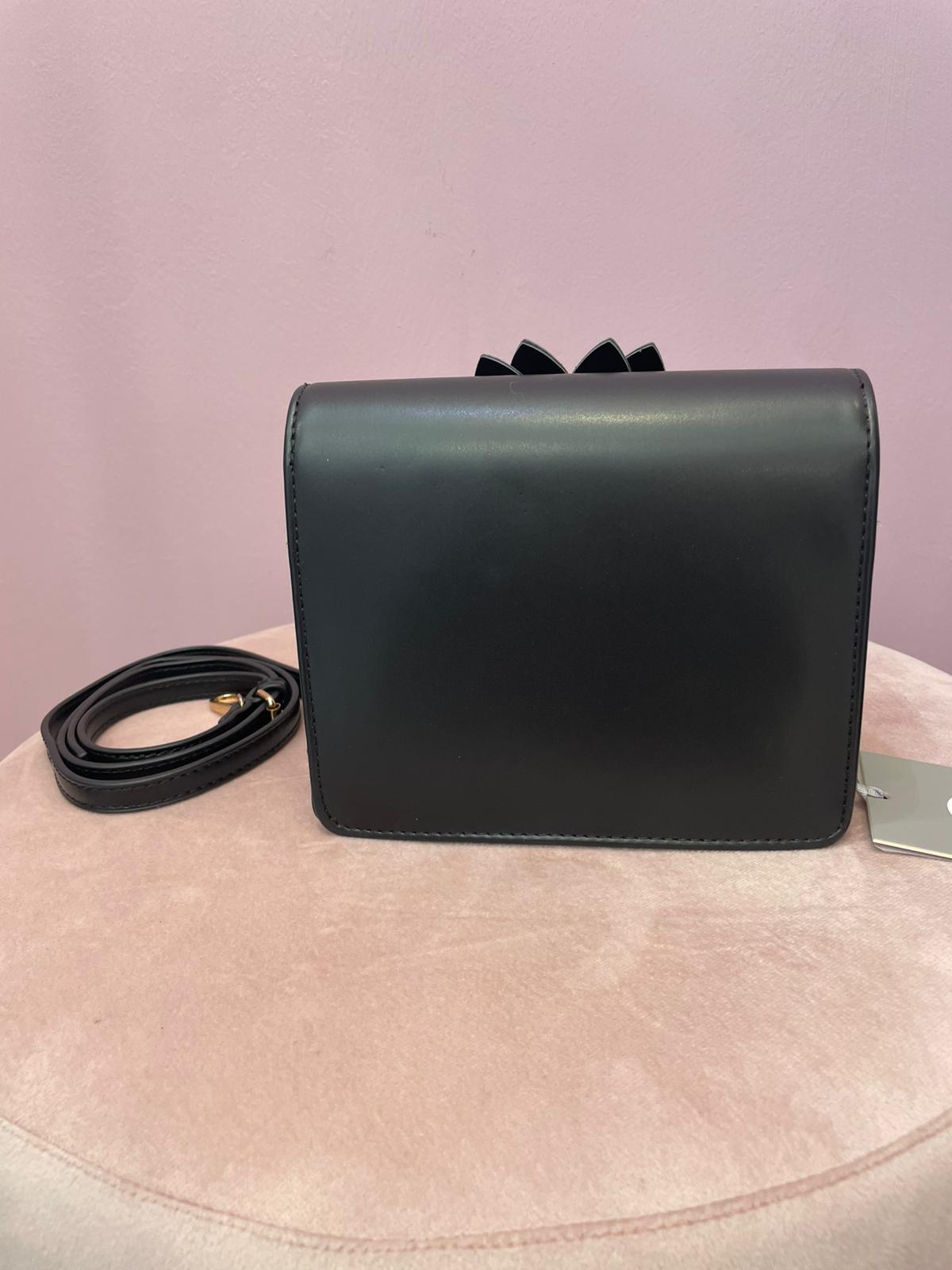 Borsa  nera con tracolla  Sandro Ferrone