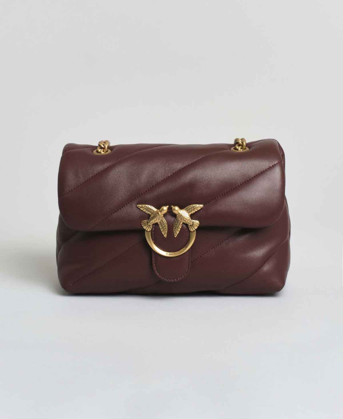 PINKO Love Puff Mini – Burgundy