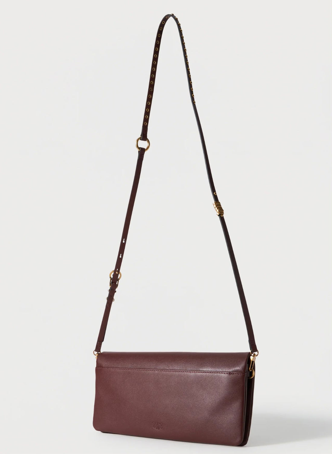 PINKO – Borsa Love Bag in pelle bordeaux