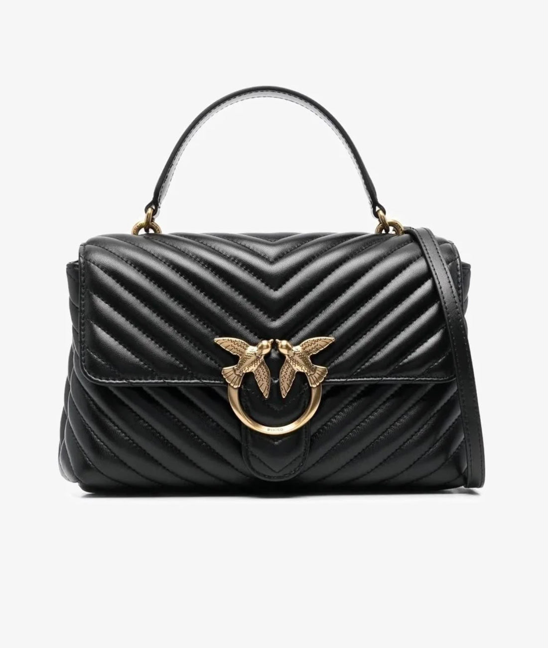 PINKO Love Bag – Borsa a mano e tracolla nera