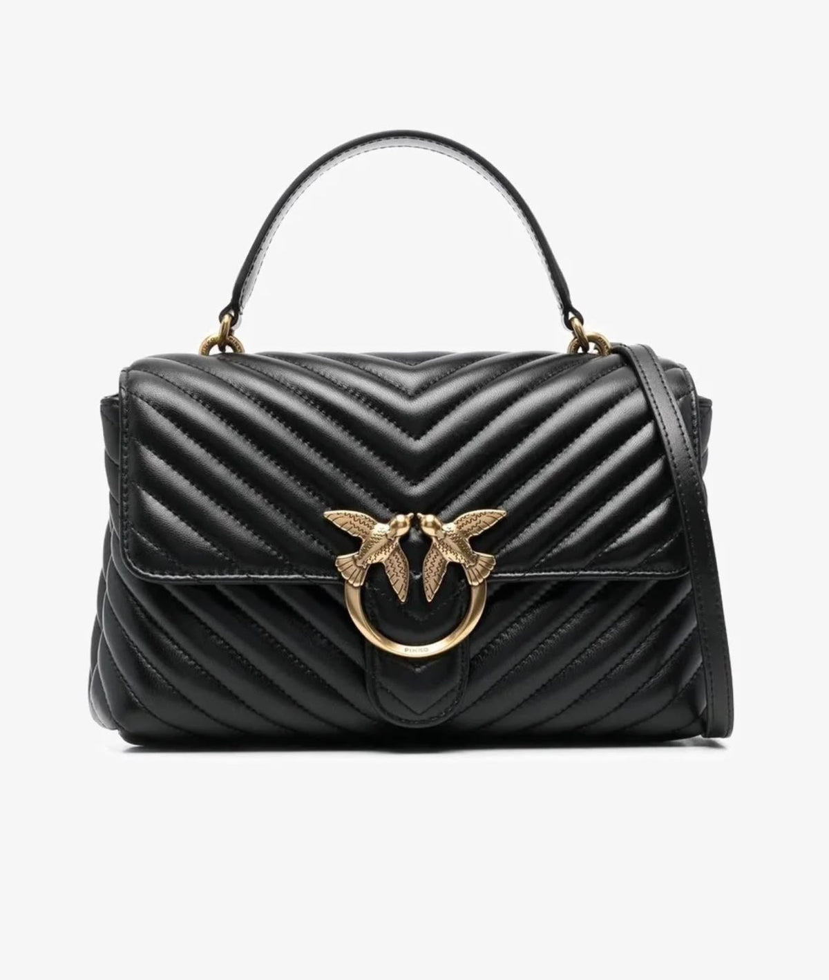 PINKO Love Bag – Borsa a mano e tracolla nera