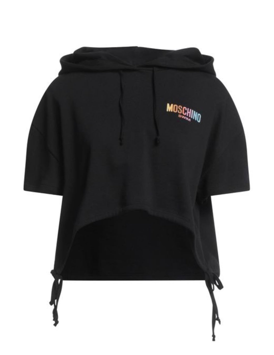 Felpa crop Moschino Swim