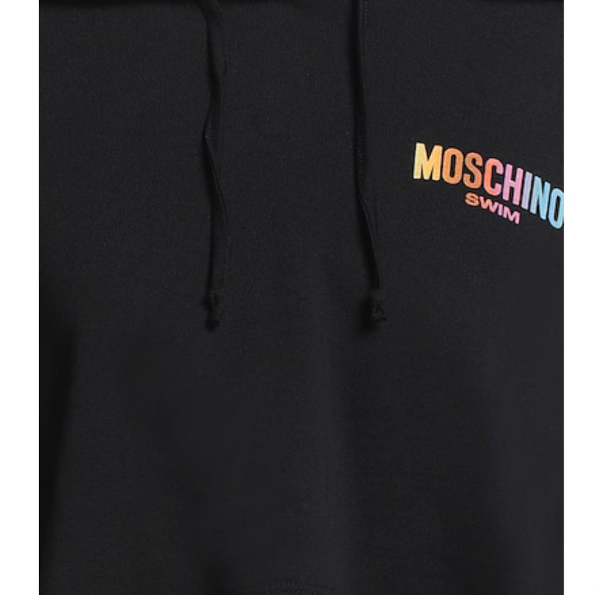 Felpa crop Moschino Swim