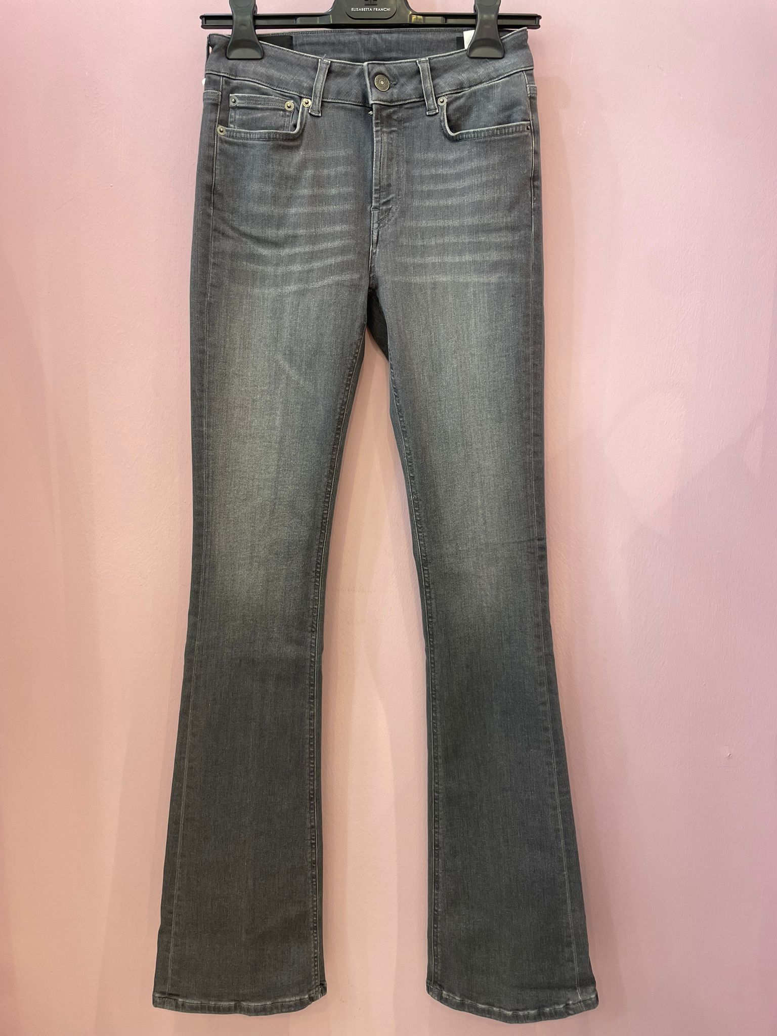 Jeans a zampa grigio -Dondup