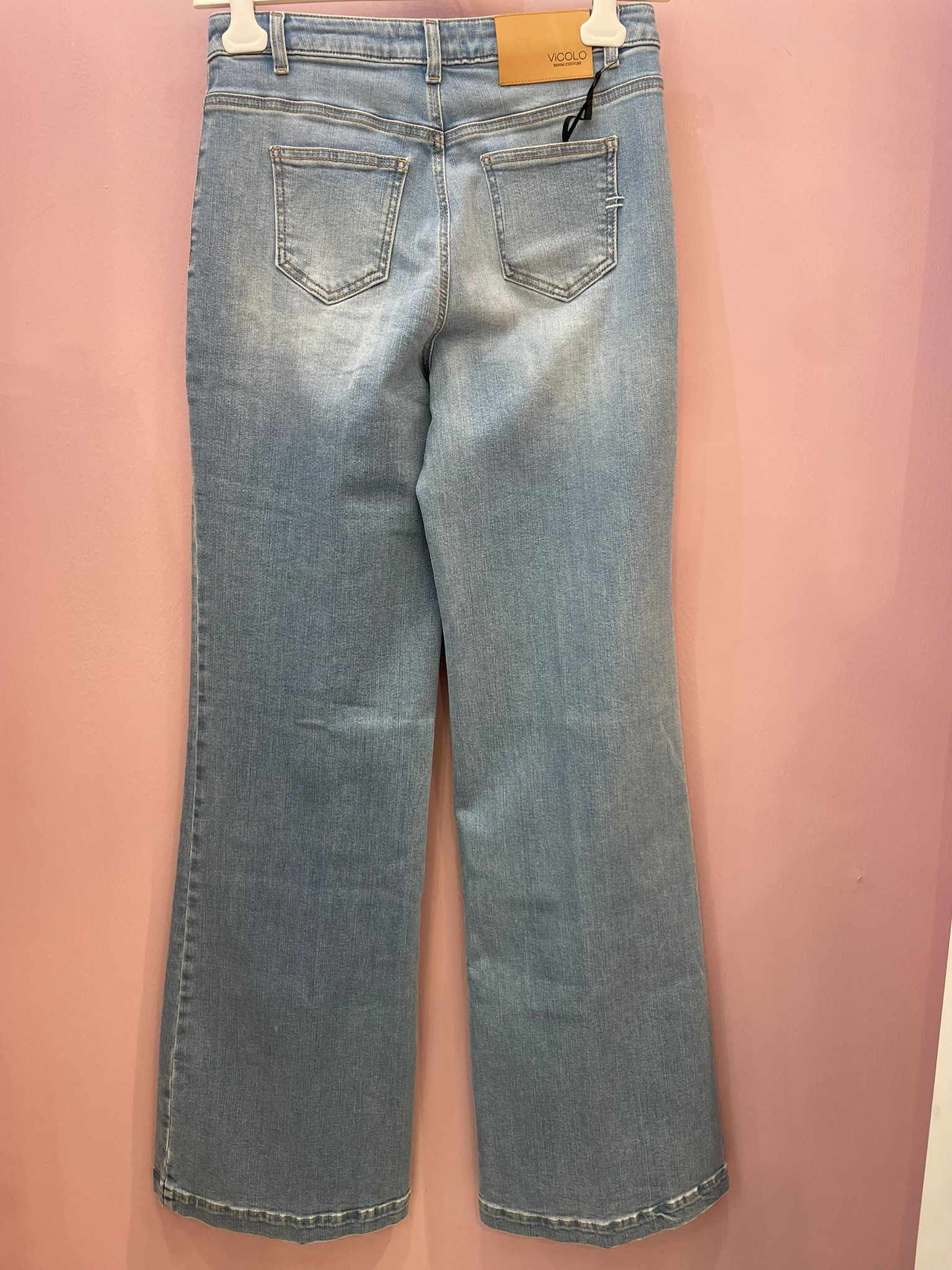 Jeans giudith light a palazzo Vicolo