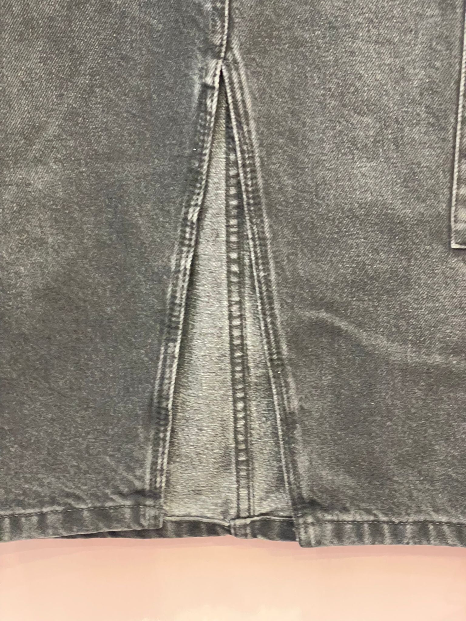 Gonna cargo Vicolo in denim nero